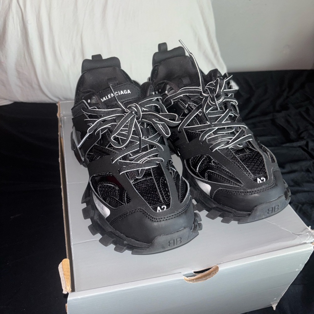 Balenciaga Men's Black Sneakers